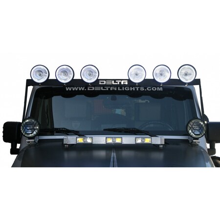 Delta Lights BOLT 500 LED JK SHIELD Light Bar 01-9576-B500
